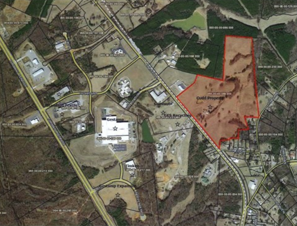 Cudd Site at Mac Johnston Industrial Park